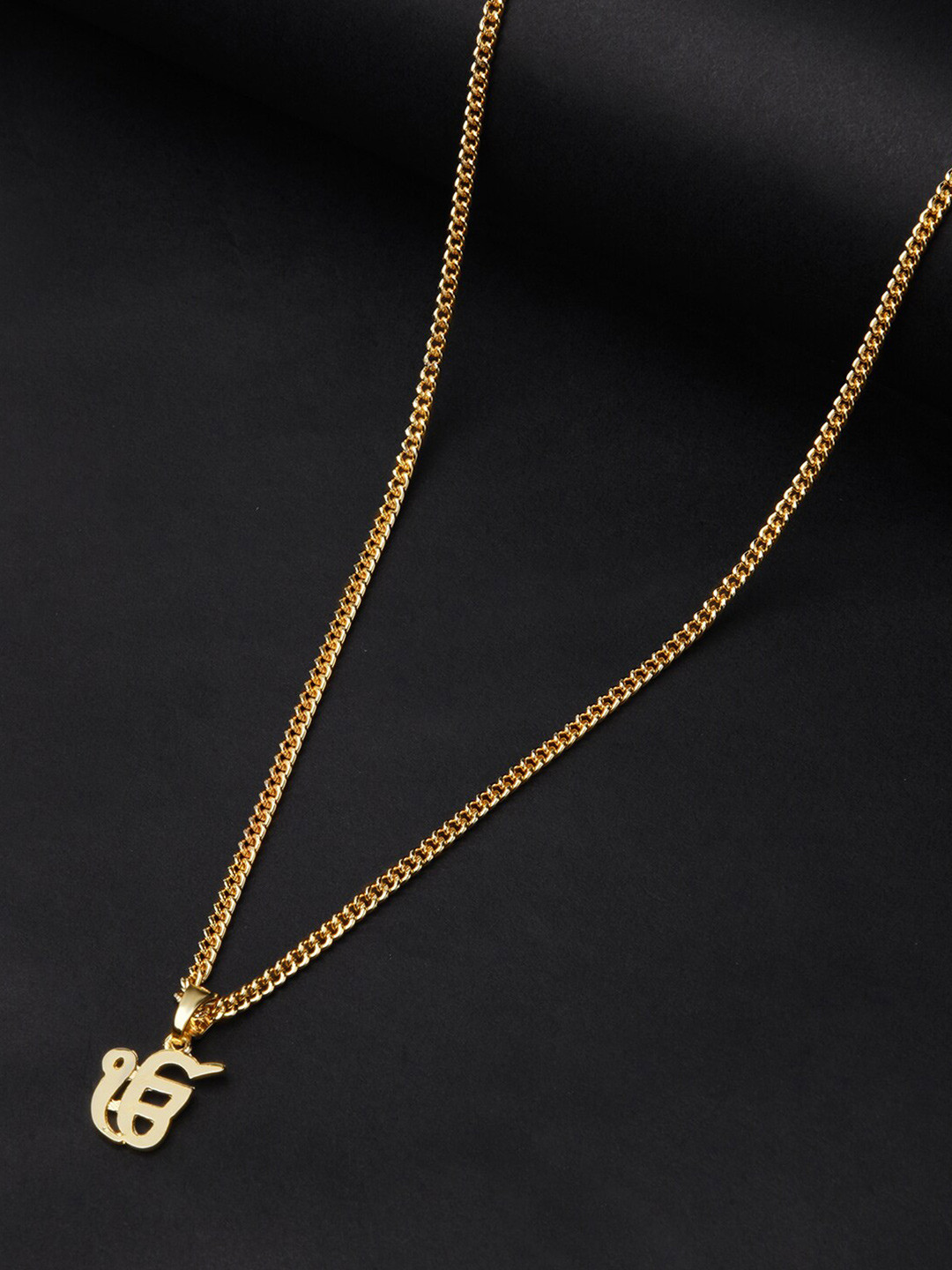 The Bro Code Men  Gold-Plated Necklace