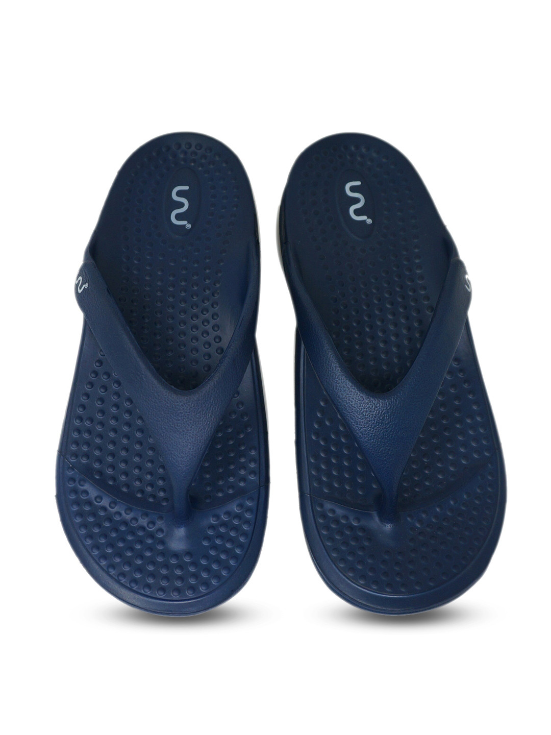 Doubleu Men Blue EVA Thong Flip-Flops