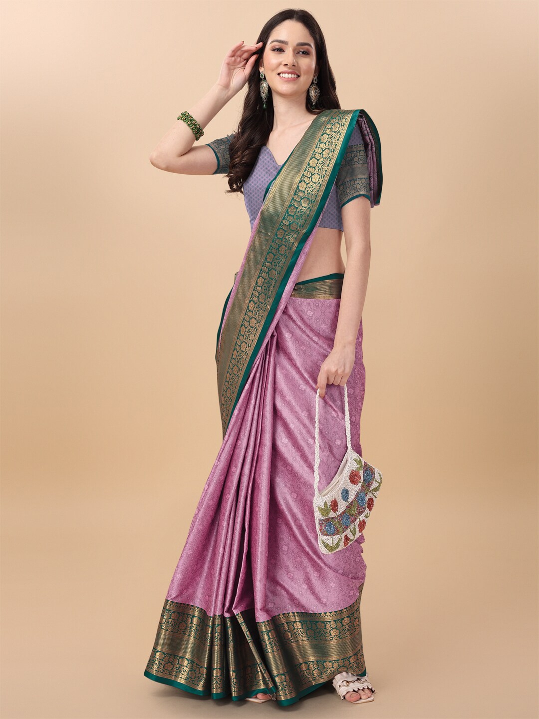 Myntra kanjivaram shop silk sarees