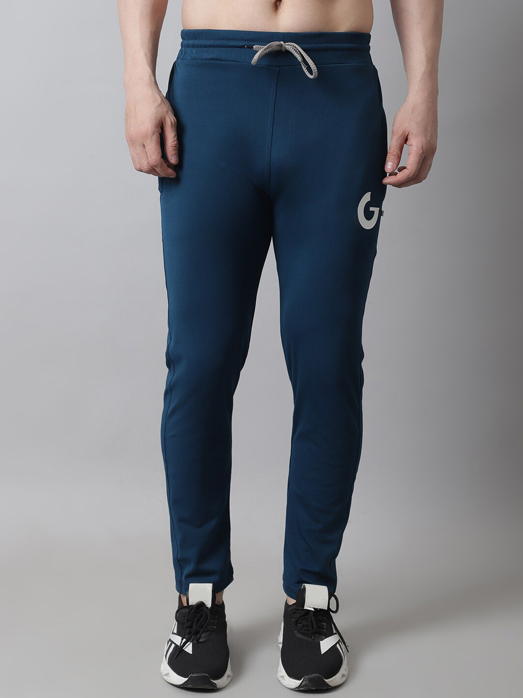 GRACIT Men Zipper Pockets Track Pant