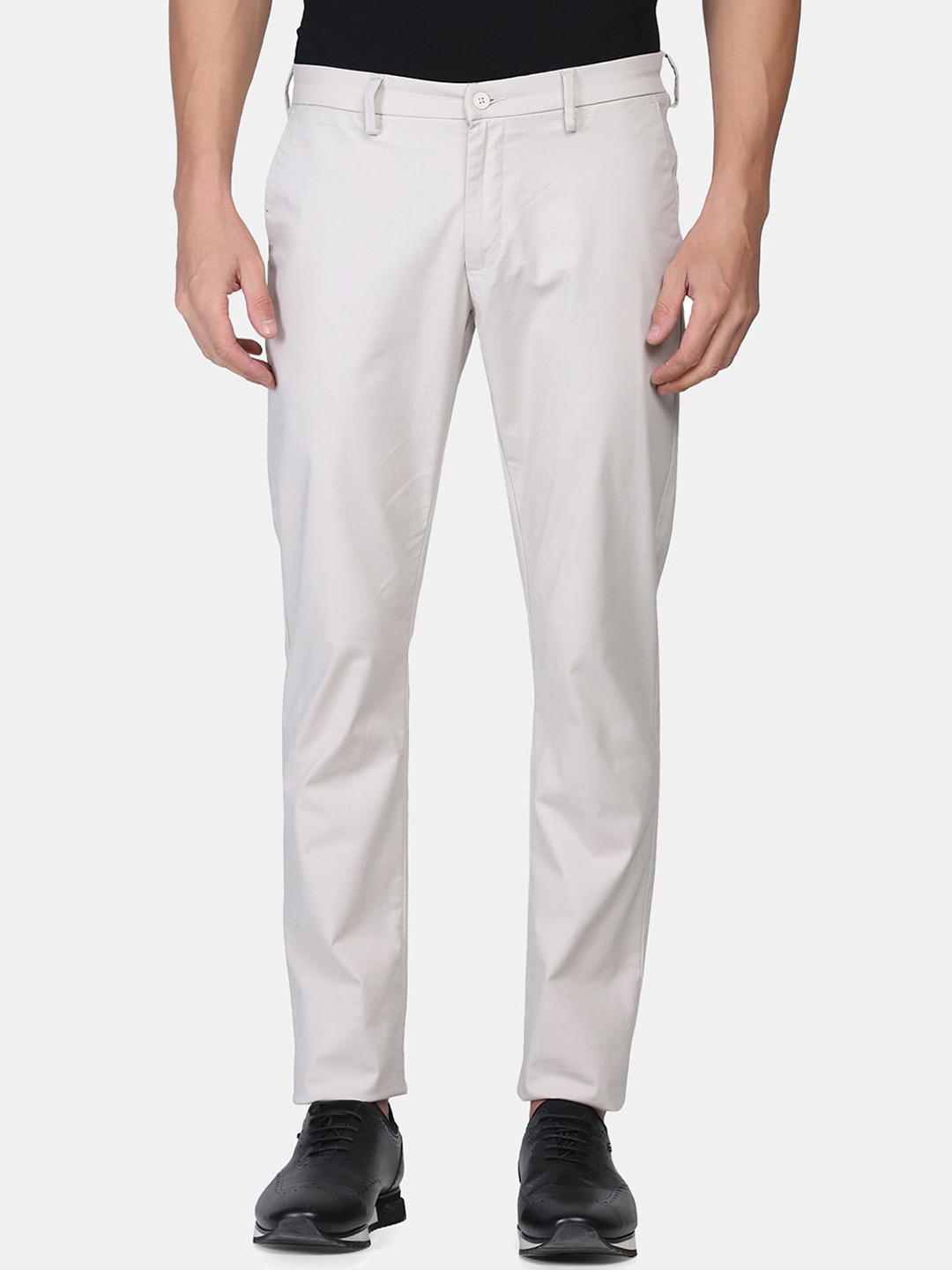 Blackberrys TechPro Men Stone Casual Trouser