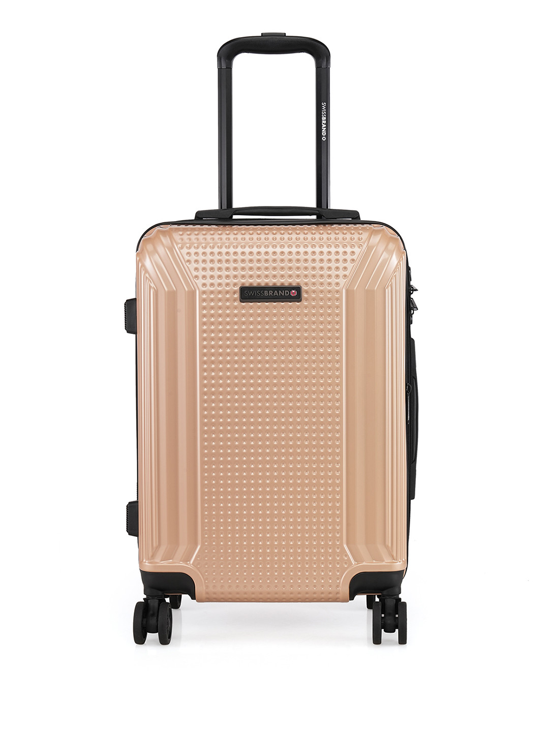 SWISSBRAND Vernier Range Textured Hard-Sided Cabin Trolley Bag