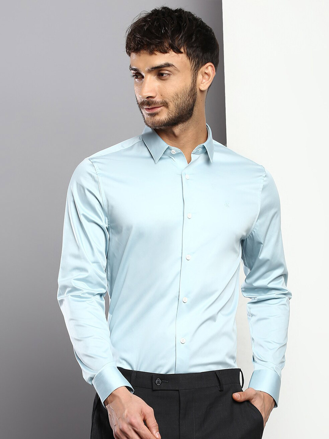 Calvin Klein Jeans Men Slim Fit Formal Shirt