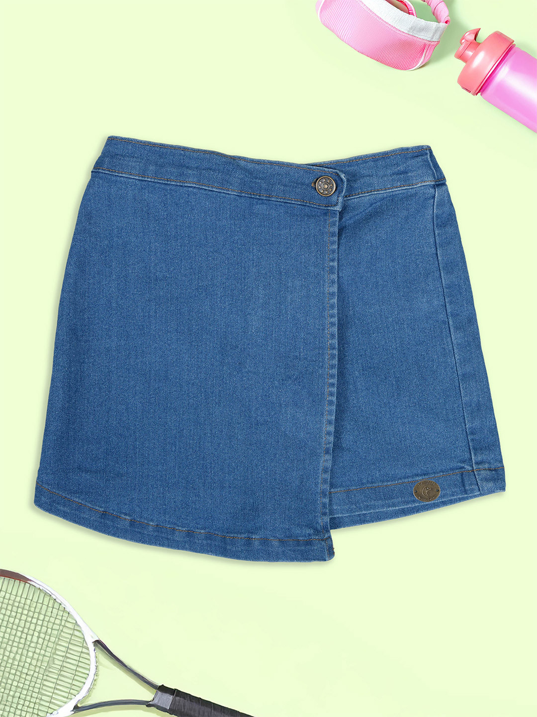 KiddoPanti Girls Denim Shorts