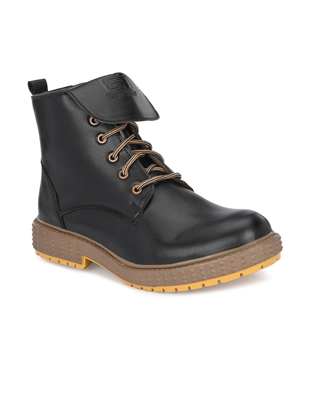 Eego Italy Men Mid-Top Lace-Up Regular Boots