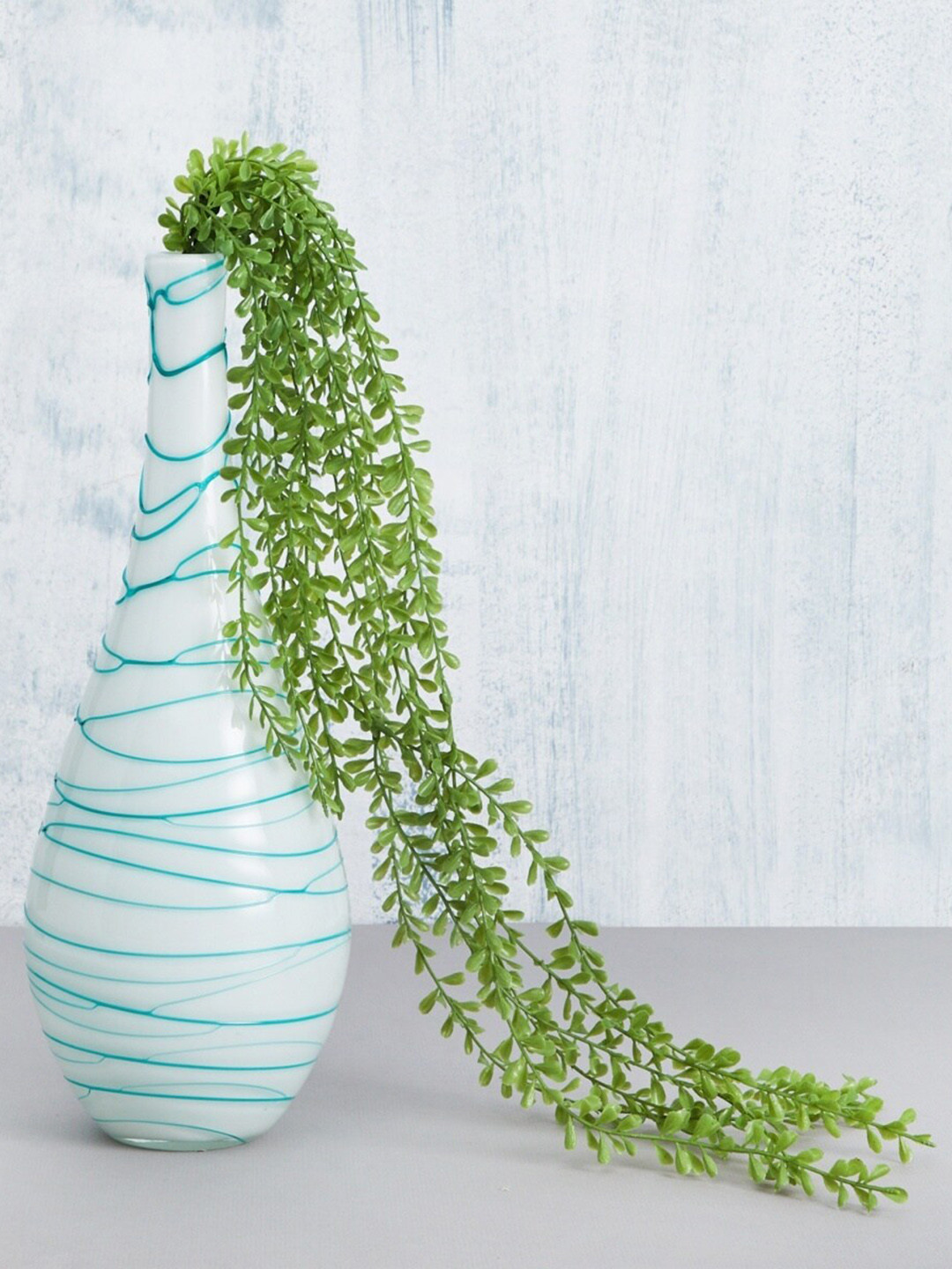 Home Centre Botanical Green Artificial Fern Without Pot