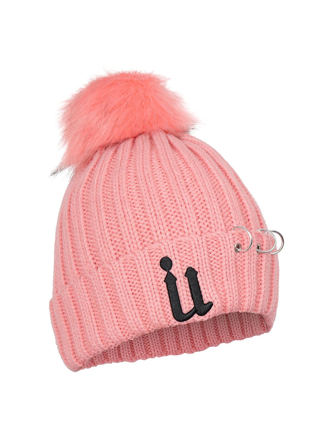 Bunnywave Woolen pom pom Beanie