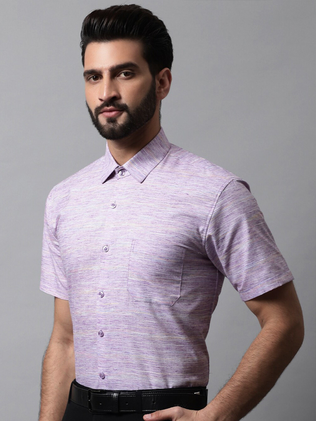 JAINISH Men Classic Woven Design Cotton Formal Shirt