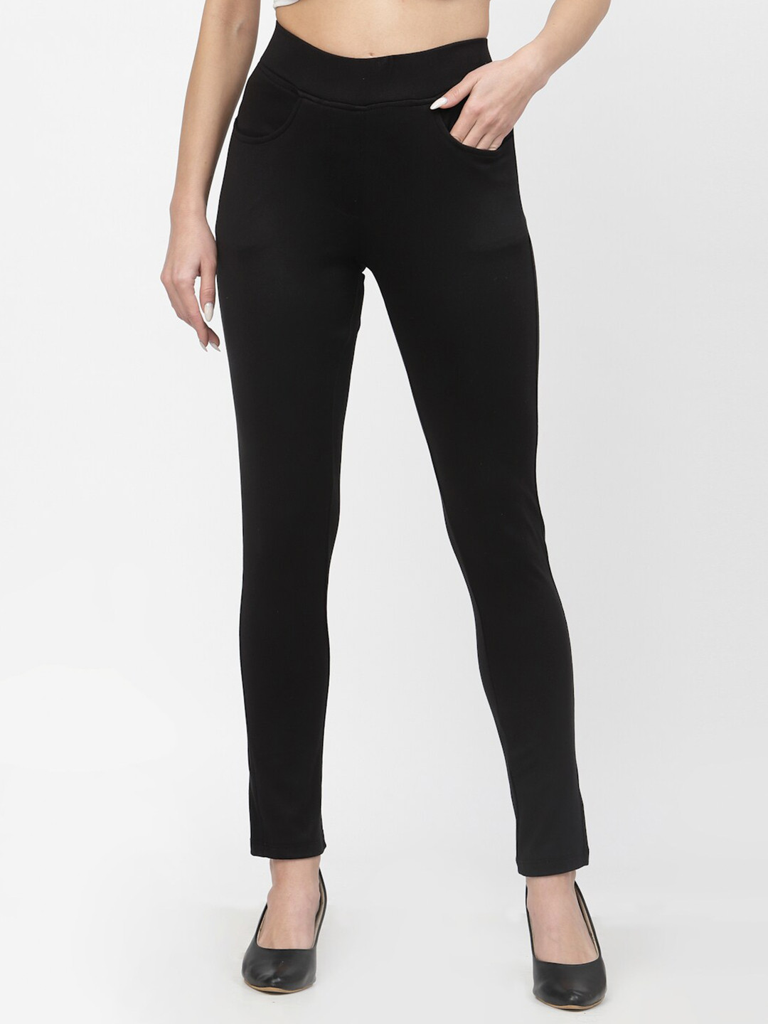 Westwood Women Solid Skinny Fit Winter Jeggings