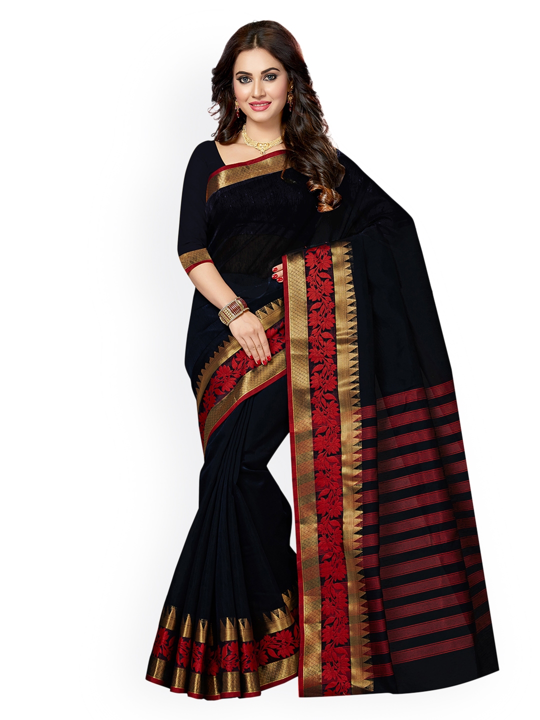 sarees for party wear in myntra com