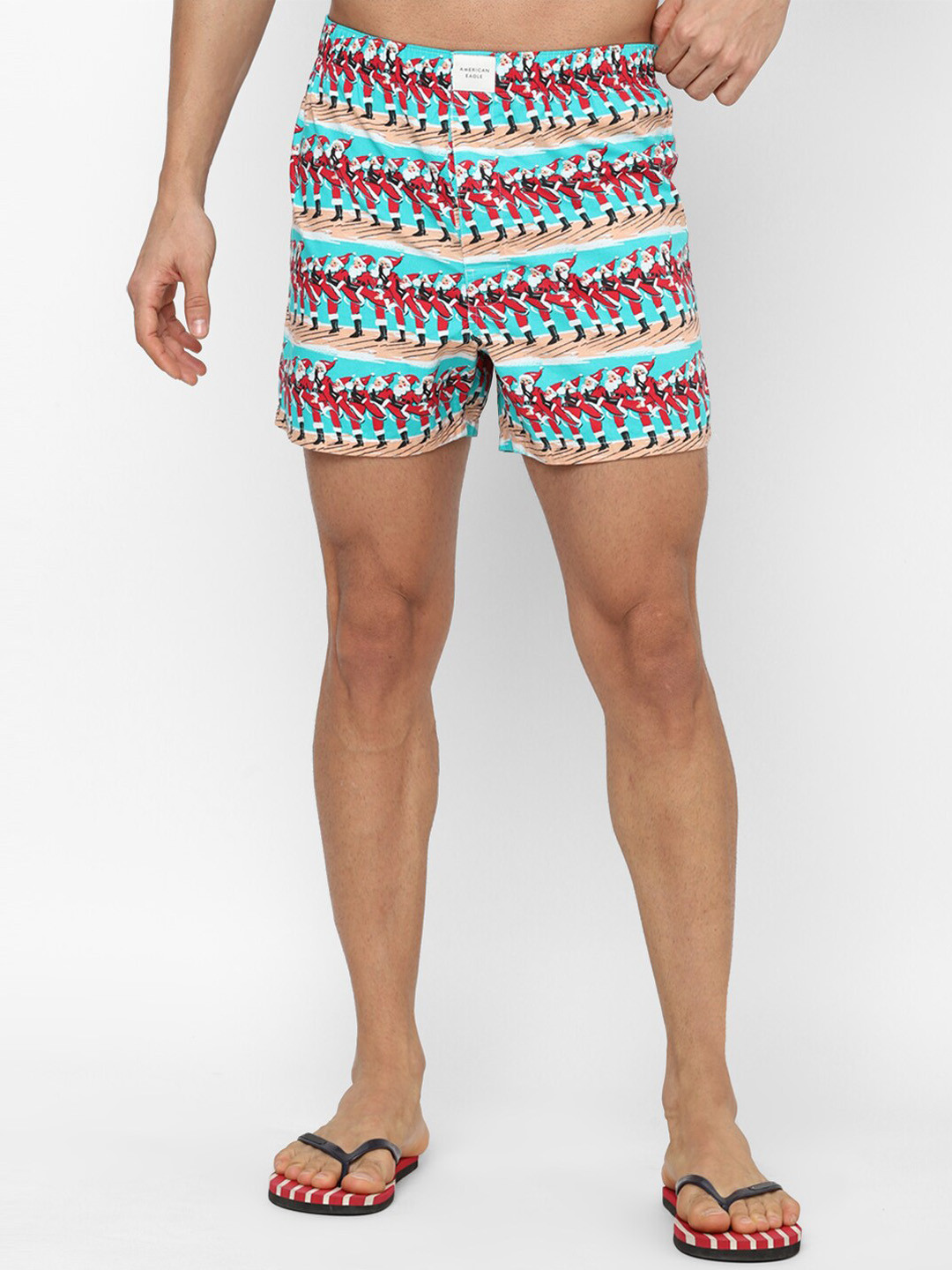 AMERICAN EAGLE OUTFITTERS Men Printed Cotton Boxers
