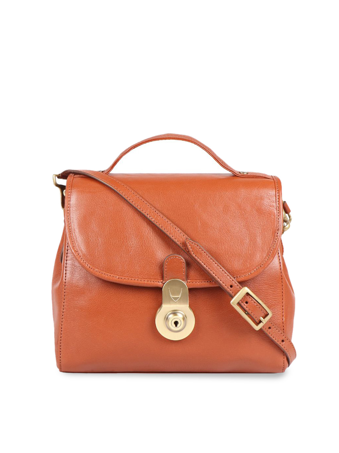 Hidesign Leather Structured Satchel