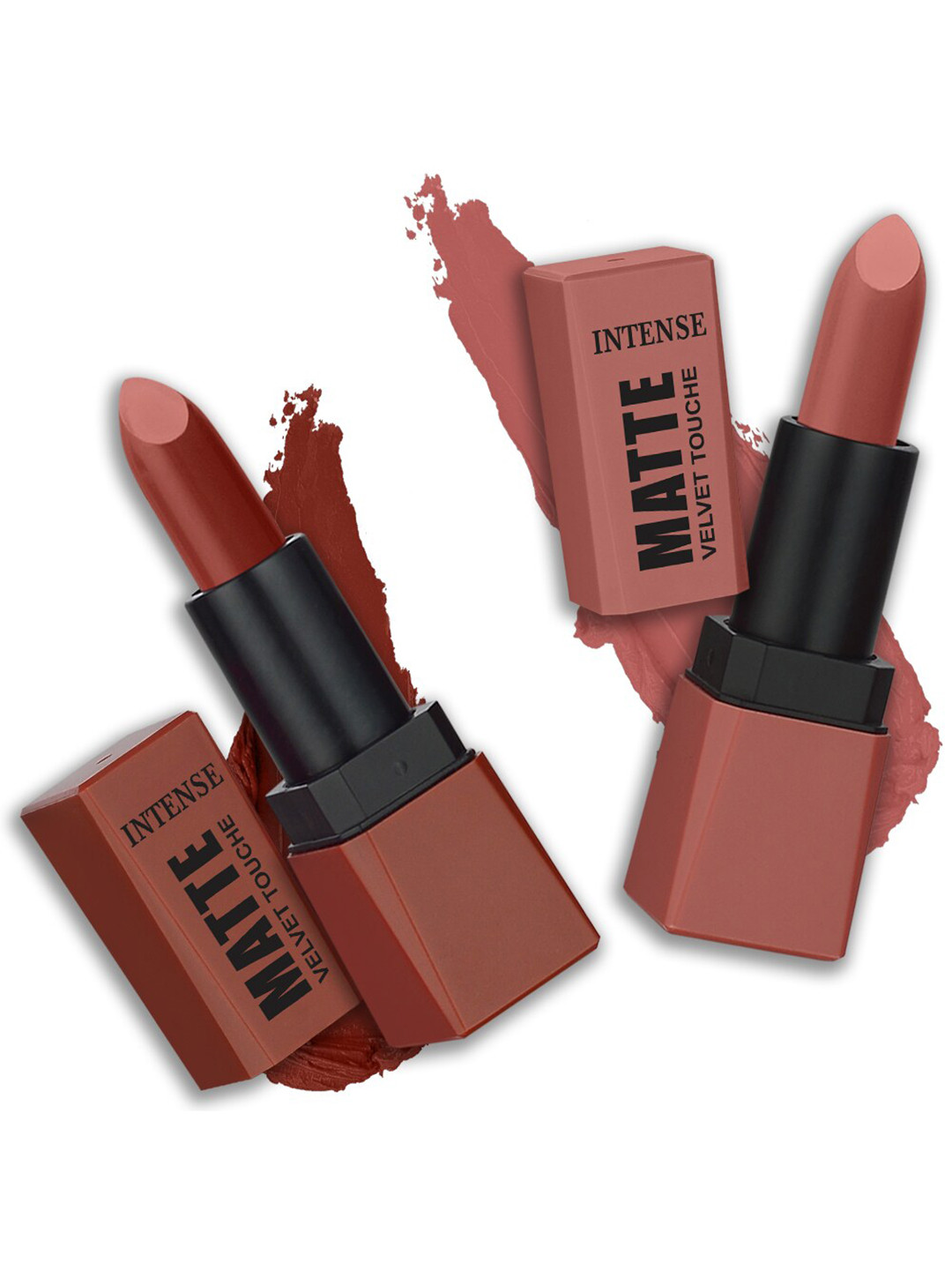PERPAA Sensational Matte Intense Velvet Touche Set Of 2 Lipsticks - BrownSugar&NexttoNude