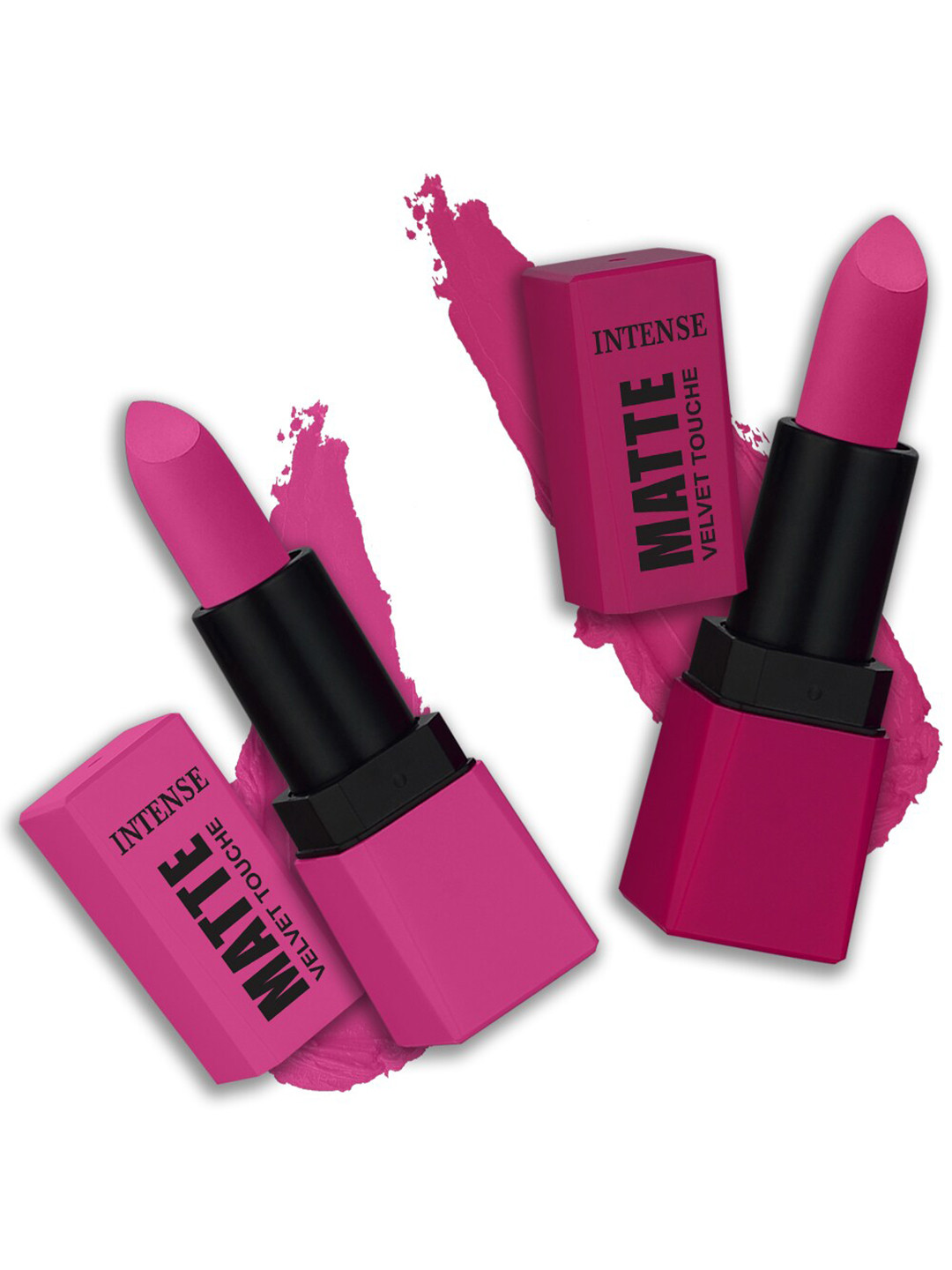 PERPAA Sensational Matte Intense Velvet Touche Set Of 2 Lipstick - PerfectPink&PinkPassion