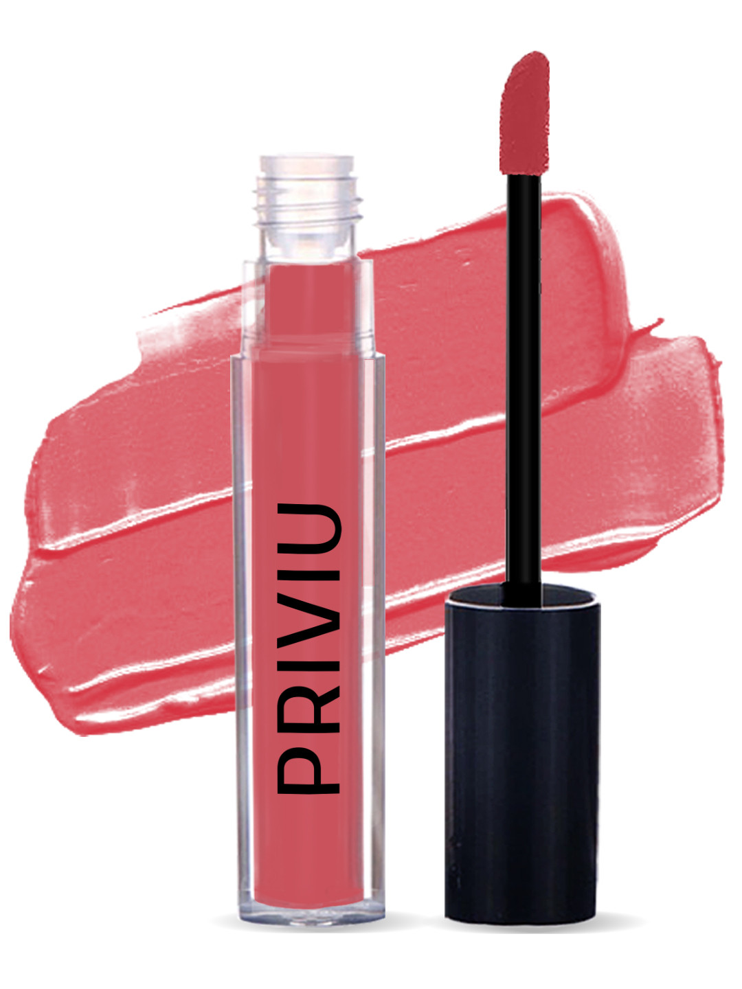 PRIVIU Hydra Matte Liquid Lipstick 4 ml - Coral 25