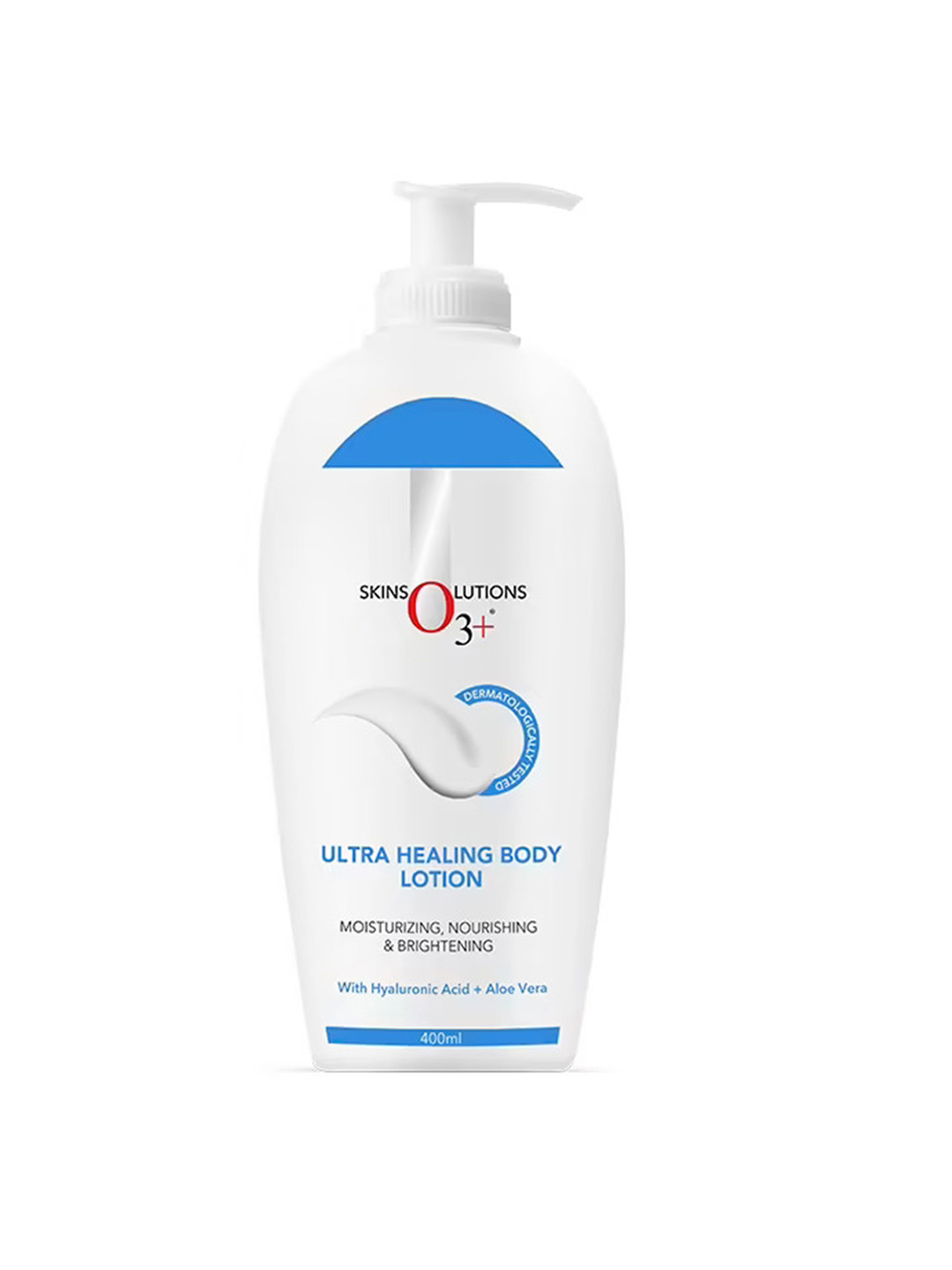O3 + Ultra Healing Body Lotion with Hyaluronic Acid & Aloe Vera - 400 ml