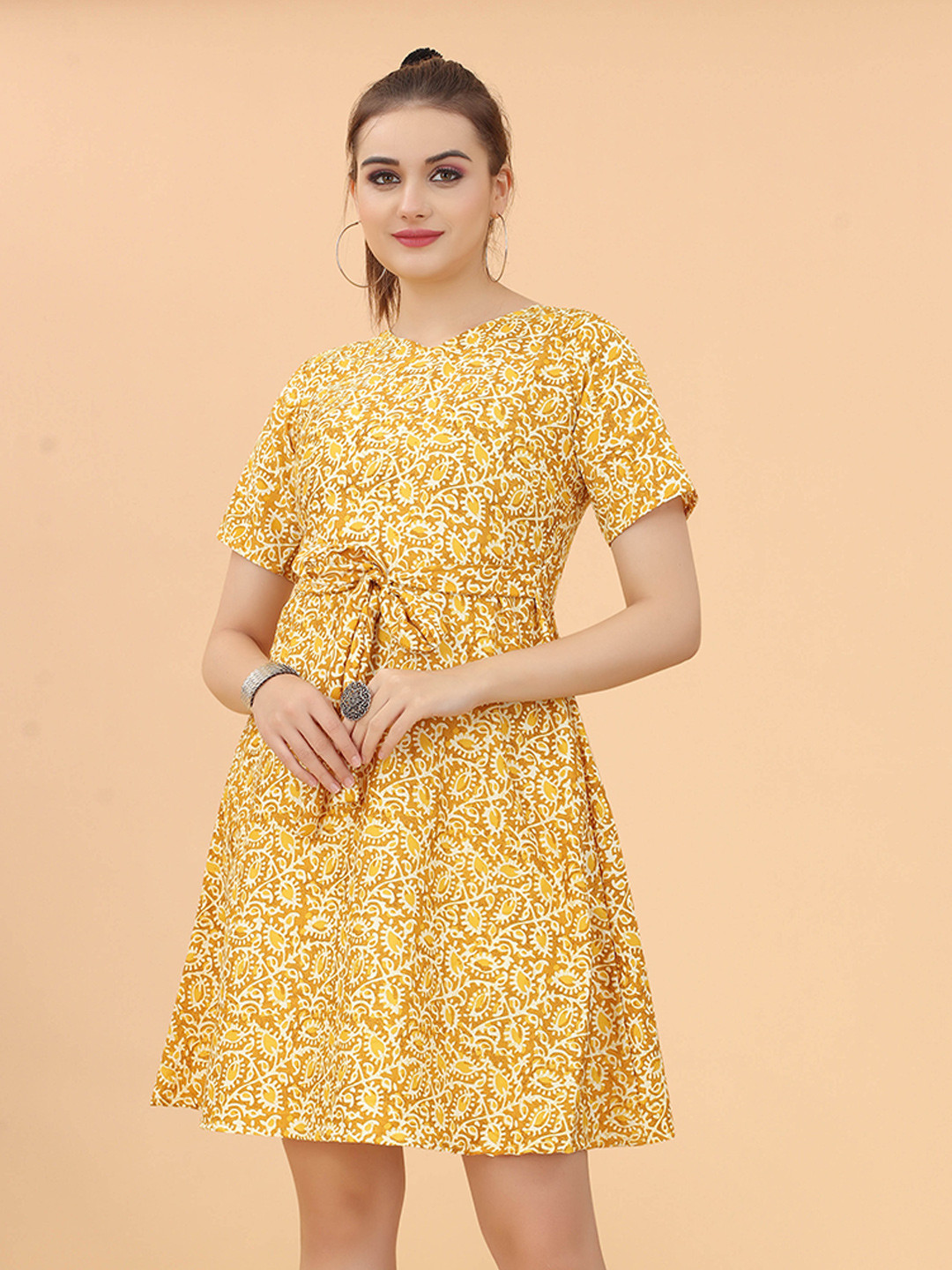 KETAKI FASHION Floral Printed Dress