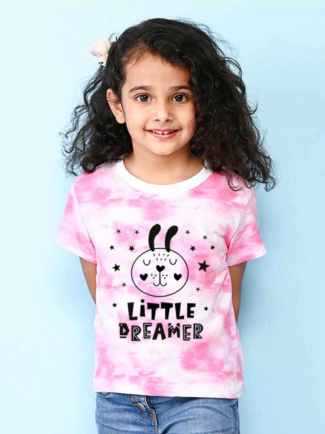 NUSYL Girls Striped T-shirt