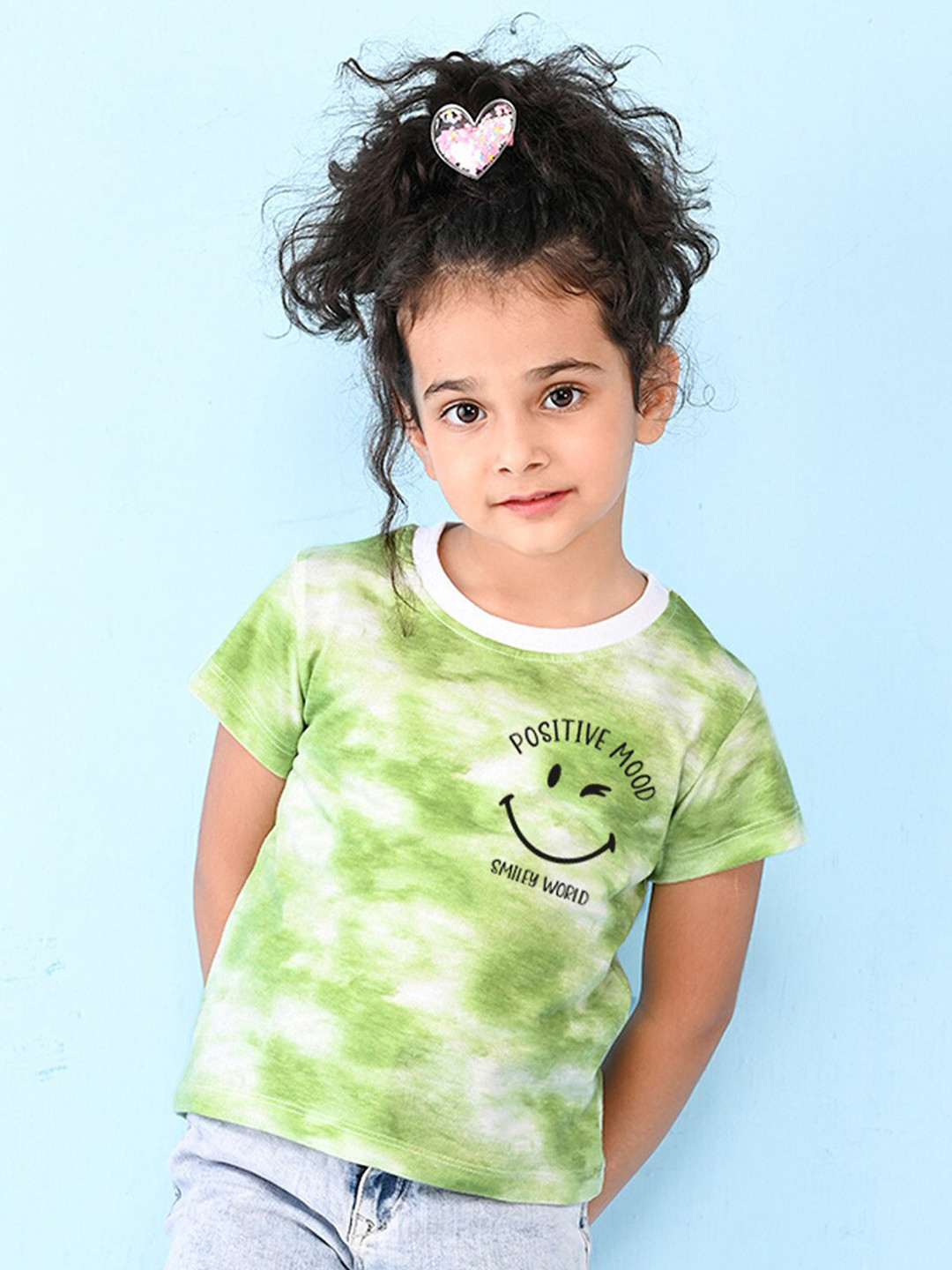 NUSYL Girls Tie and Dye T-shirt