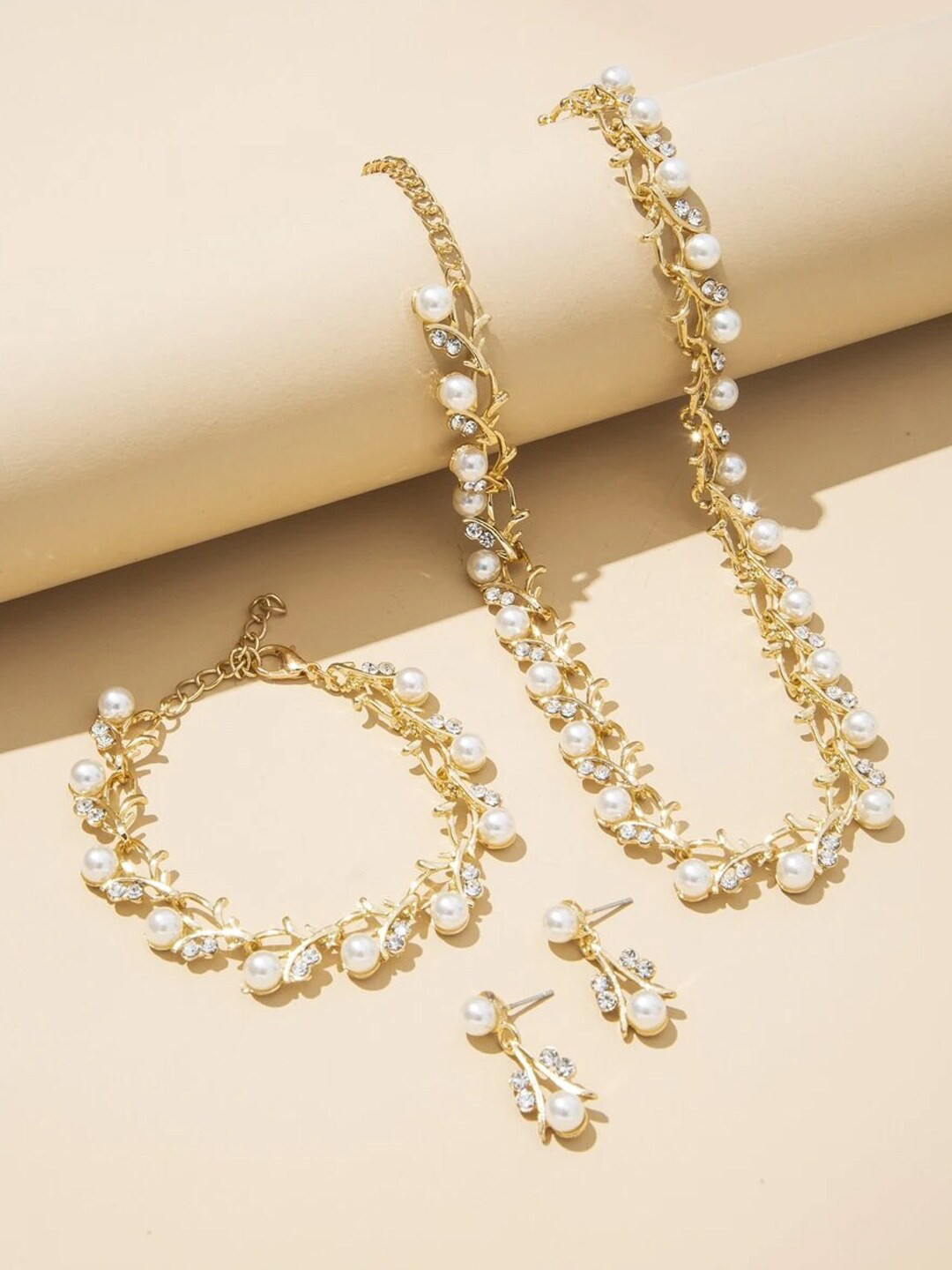 Young & Forever Gold Plated Jewellery Set