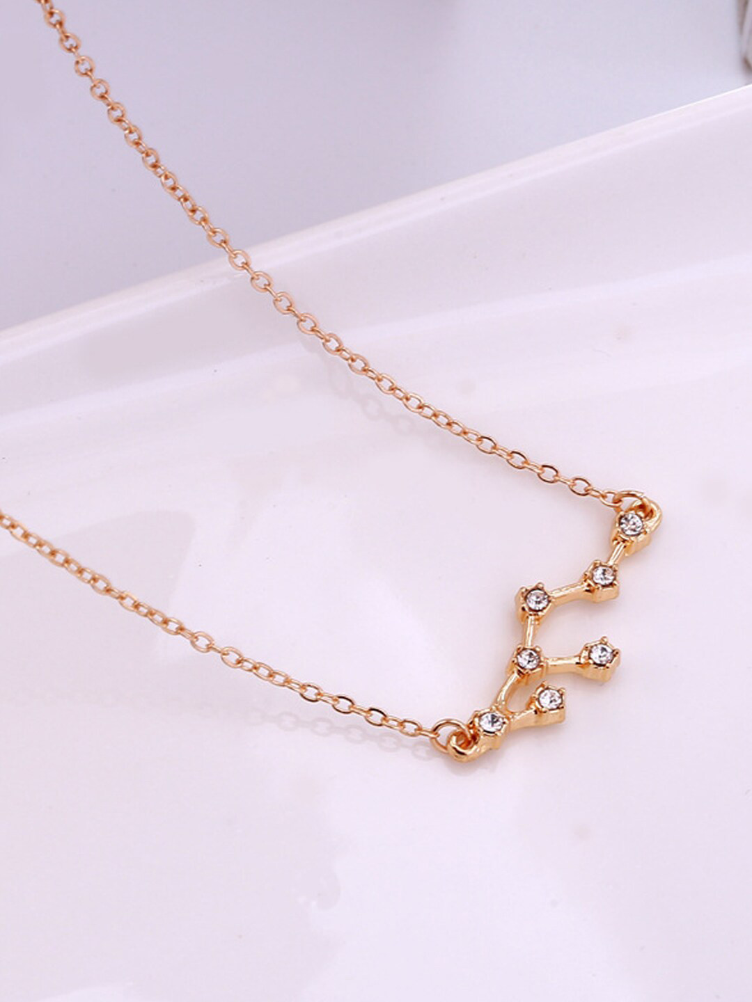 Young & Forever Brass Gold-Plated Chain