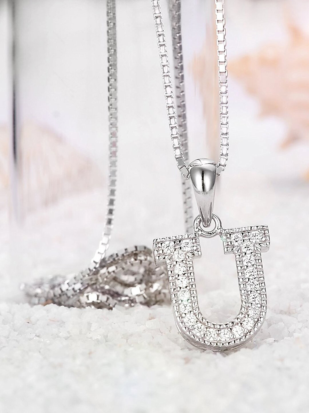 Young & Forever Sterling Silver Silver-Plated Necklace