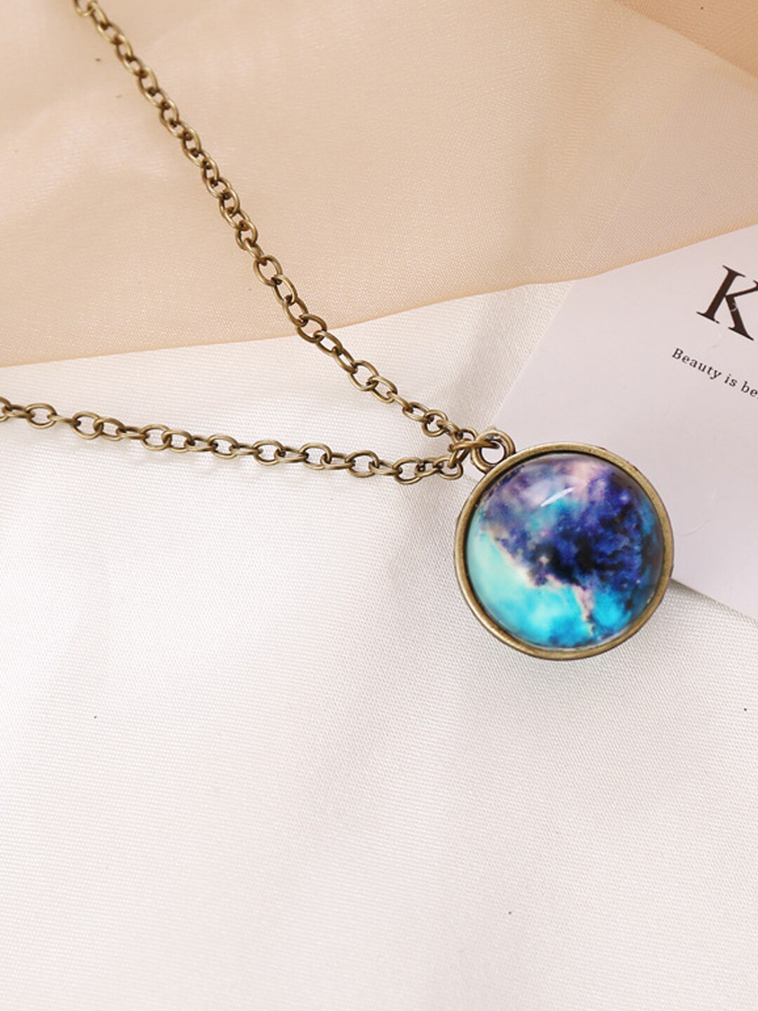 Young & Forever Unisex Gold-Plated Antique Chain