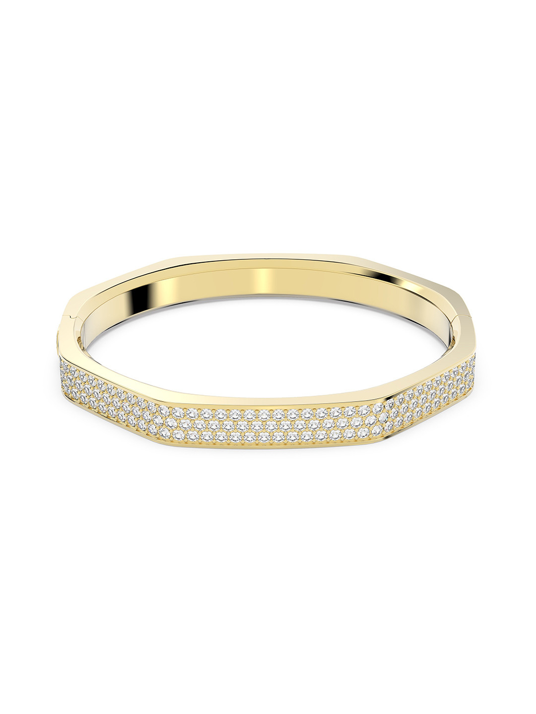 SWAROVSKI Women RE Dextera:Bangle Oct Pave Cry/Gos L Bracelet