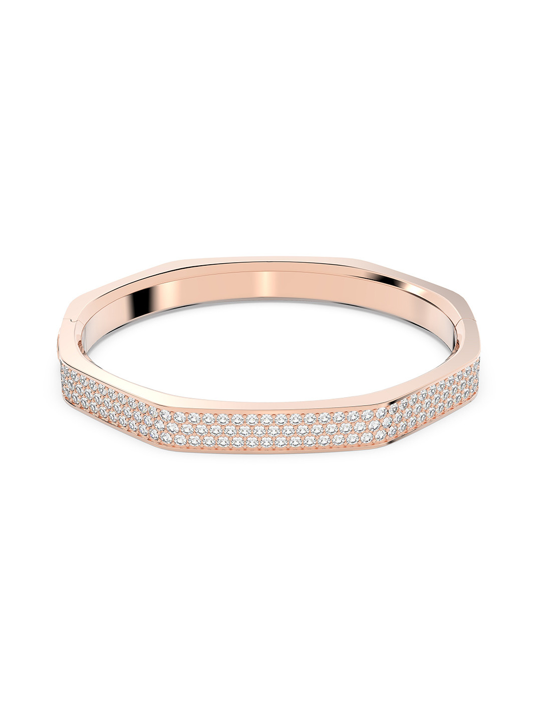 SWAROVSKI Women RE Dextera:Bangle Oct Pave Cry/Ros M Bracelet