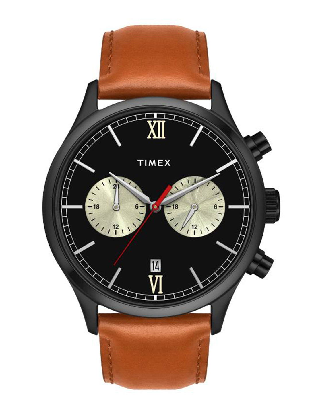 Timex Men Dial & Leather Straps Analogue Watch TWEG19808