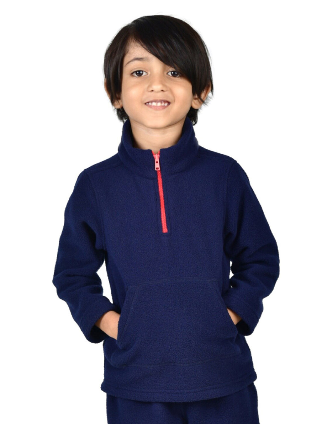 Nino Bambino Kids Mock Collar Sweatshirt
