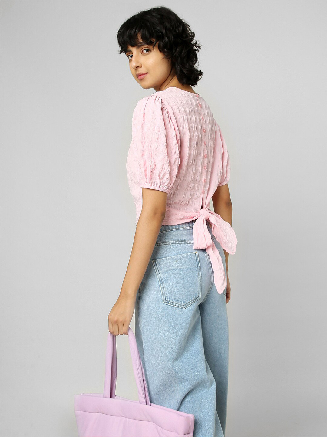 ONLY Styled Back Crop Top