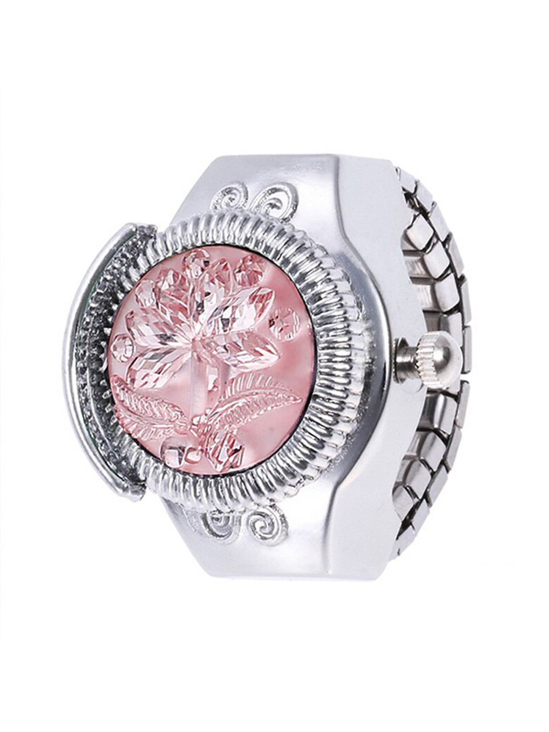 Yellow Chimes Men Stretchable Analogue Watch Ring