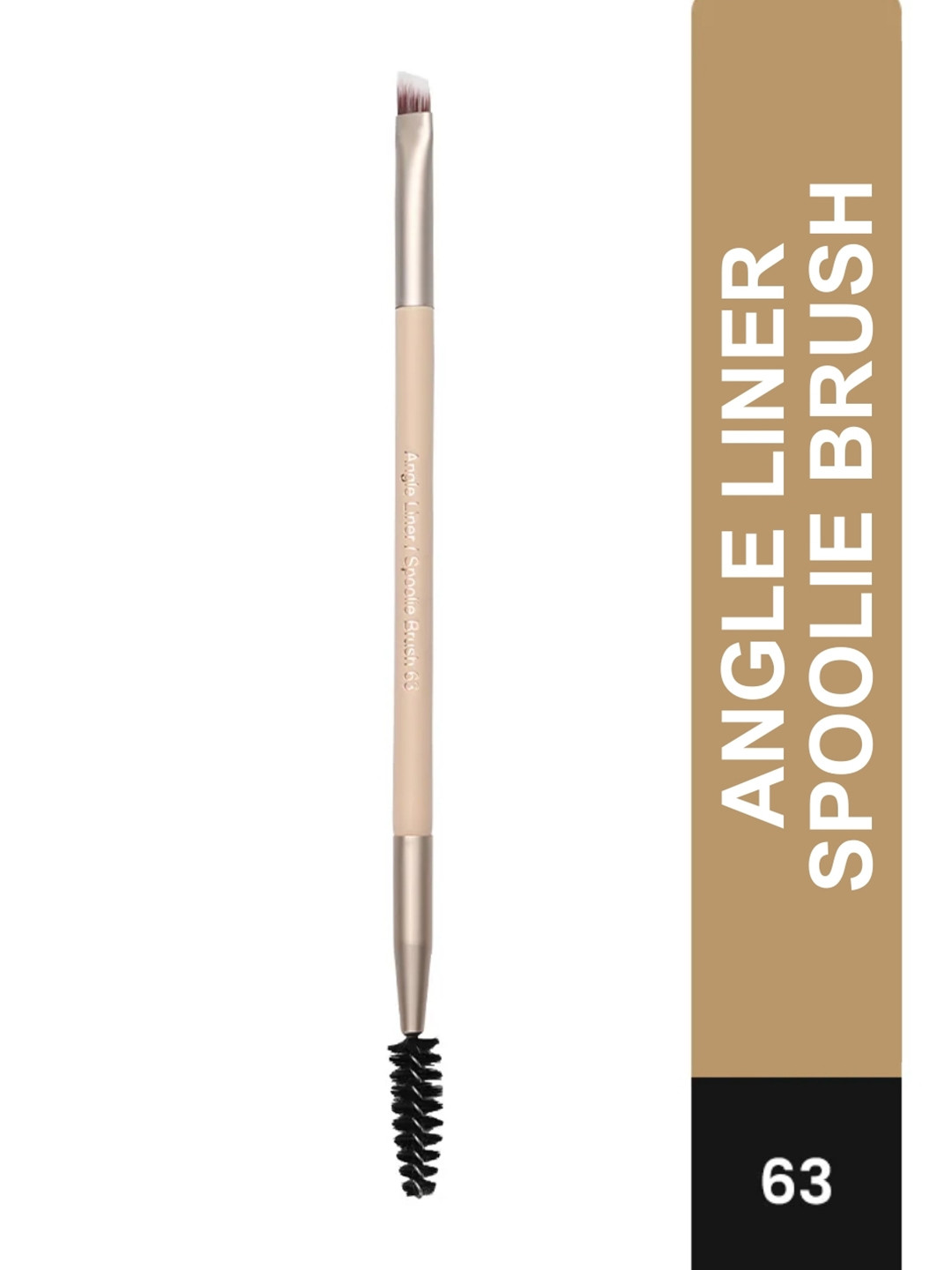 Milagro Beauty Angle Liner Spoolie Brush 63 - Beige