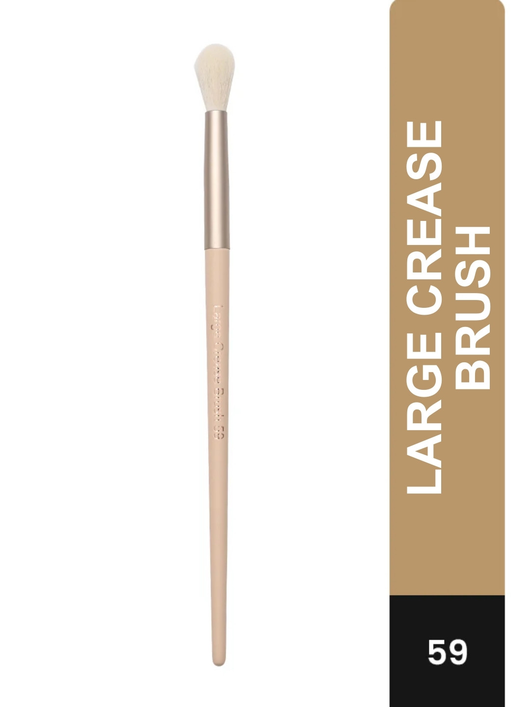 Milagro Beauty Large Crease Brush 59 - Beige