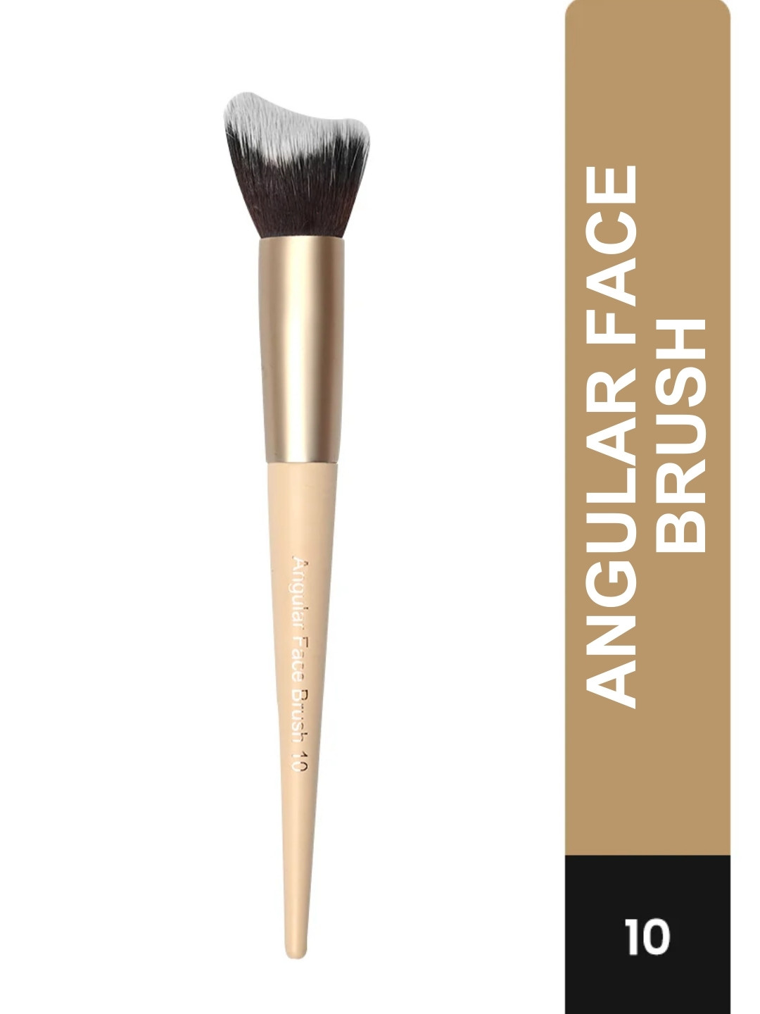 Milagro beauty Beige Angular Face Brush 10