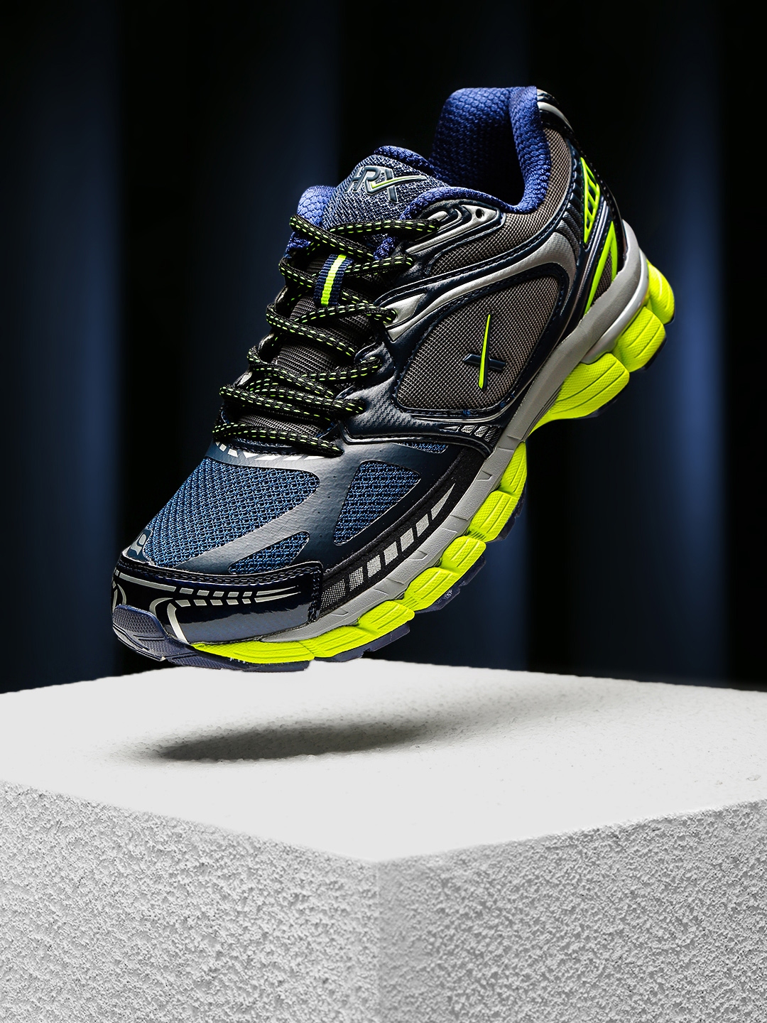 Hrx navy clearance blue running shoes