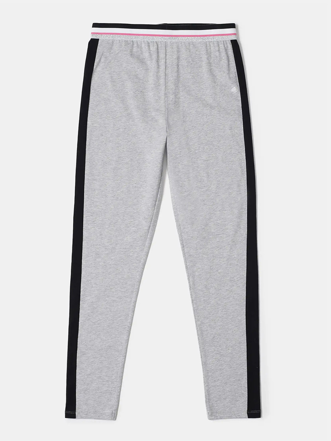 Jockey Girls Cotton Slim Fit Leggings with Ultrasoft and Durable Waistband-AG34