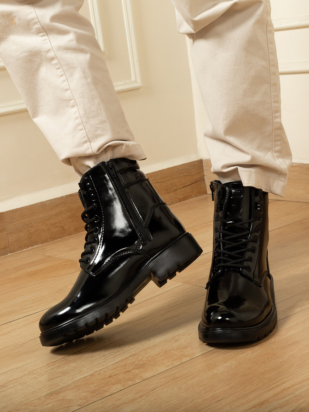 Big Fox Men Ankle Length Hiking Boots