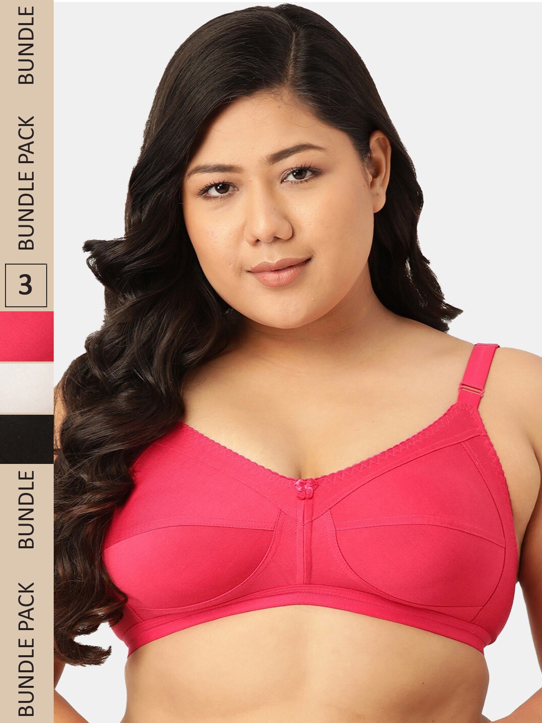 Non Padded Non-wired Full Coverage T-shirt Bra For Women at Rs 611