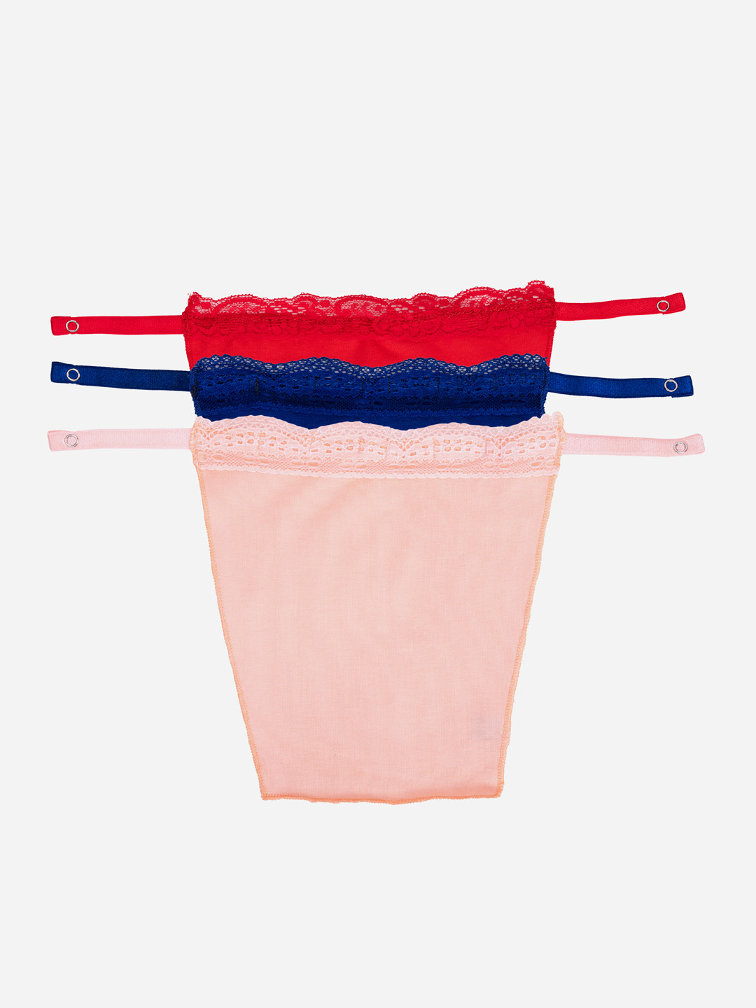 Finesse Miracle Cami Women Pack of 3 Clip-On Mock Camisoles