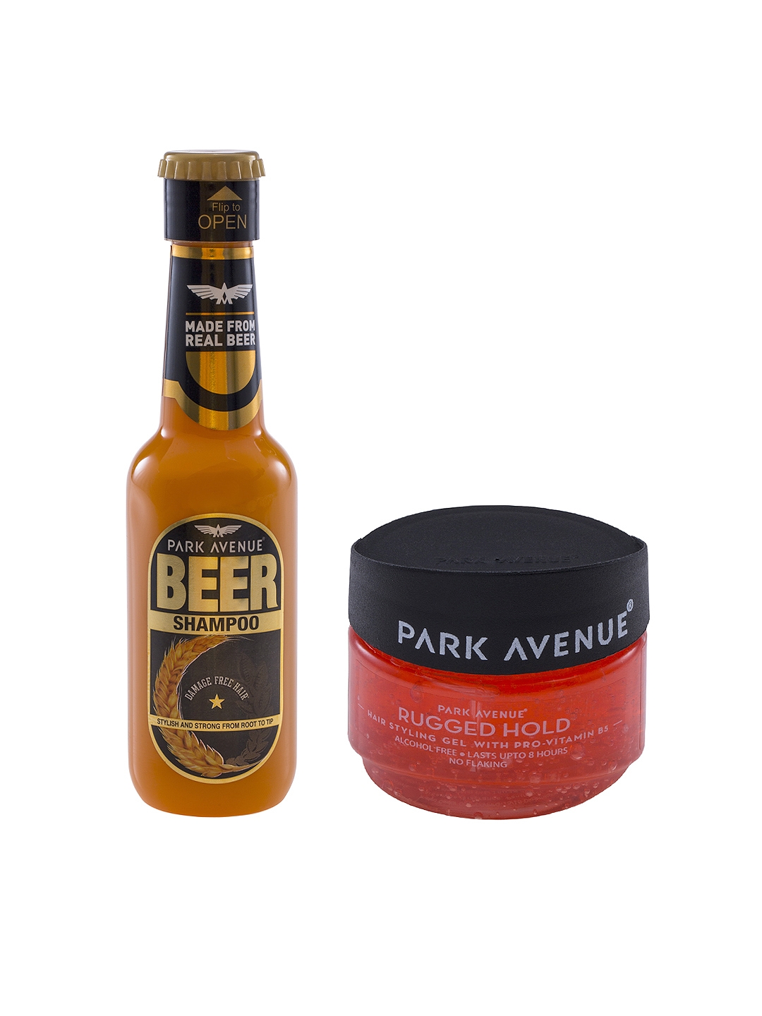 Buy Park Avenue Men Beer Shampoo & Rugged Styling Gel Grooming Kit - Mens  Grooming Kit for Men 2136960 | Myntra