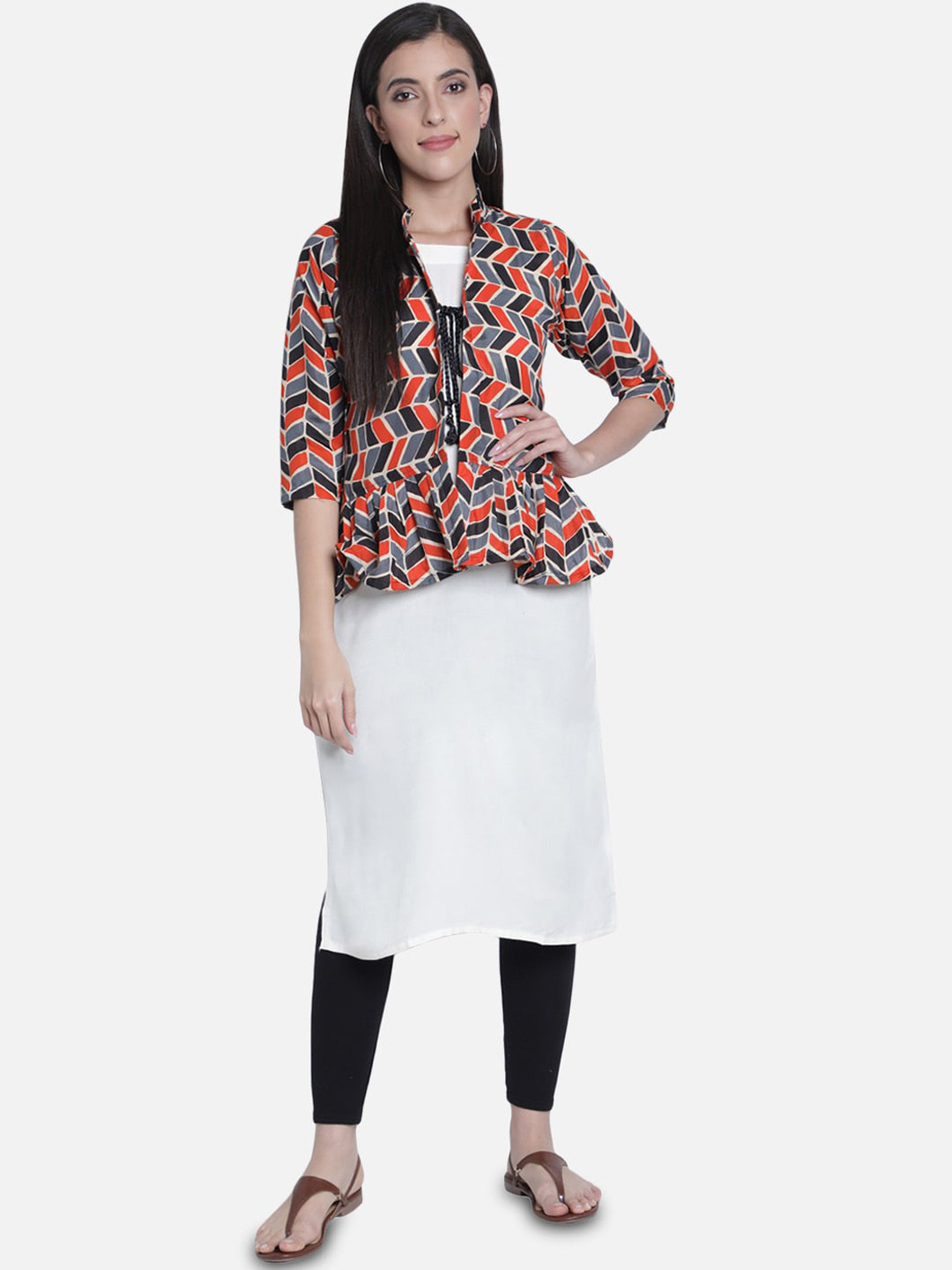 Fabclub Kurta with Jacket