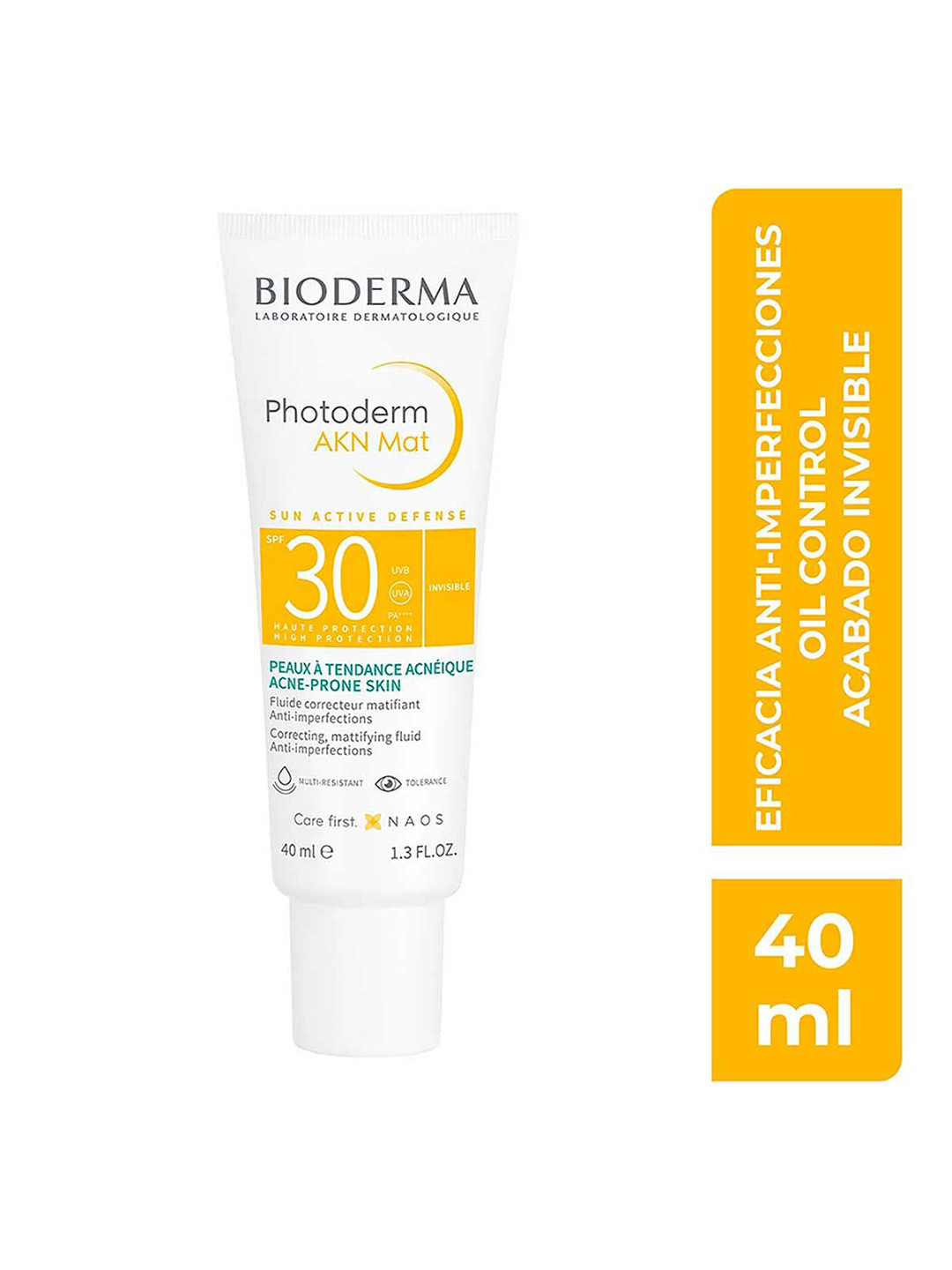 BIODERMA Photoderm AKN Mat Fluide SPF 30 Sunscreen - 40 ml