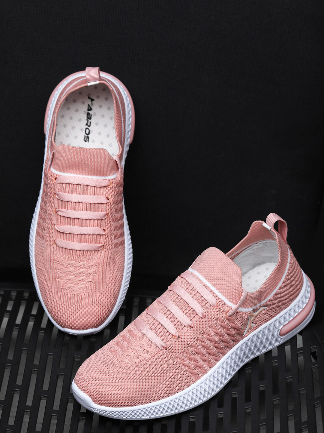 ABROS Women Lace-Ups Running Air Sports Shoes