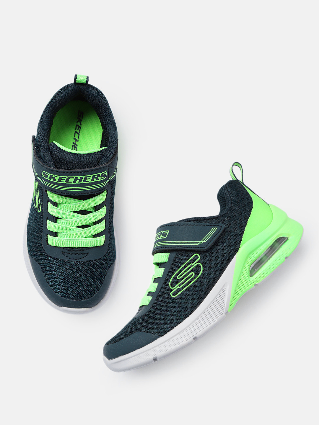 Skechers Boys Solid Microspec Max Gorvix Sneakers