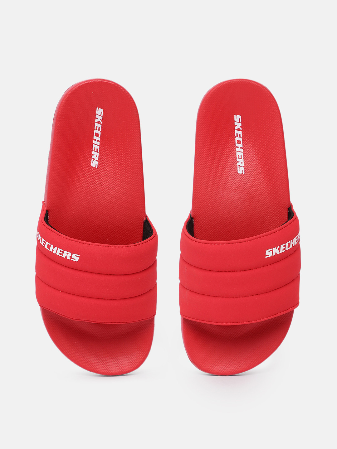 Skechers Boys Red GAMBIX III - WAVE SURGE Non-Marking Sliders