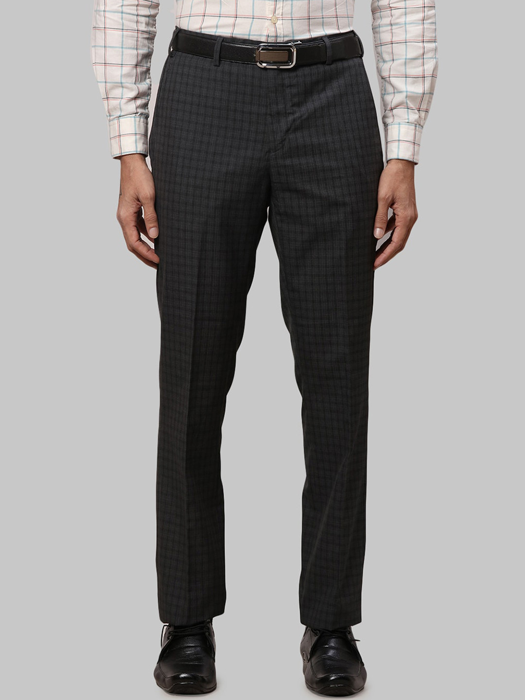 Raymond Men Checked Formal Trouser