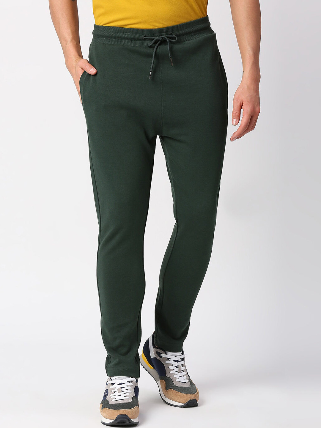 Pepe Jeans Men Slim Fit Cotton Track Pants