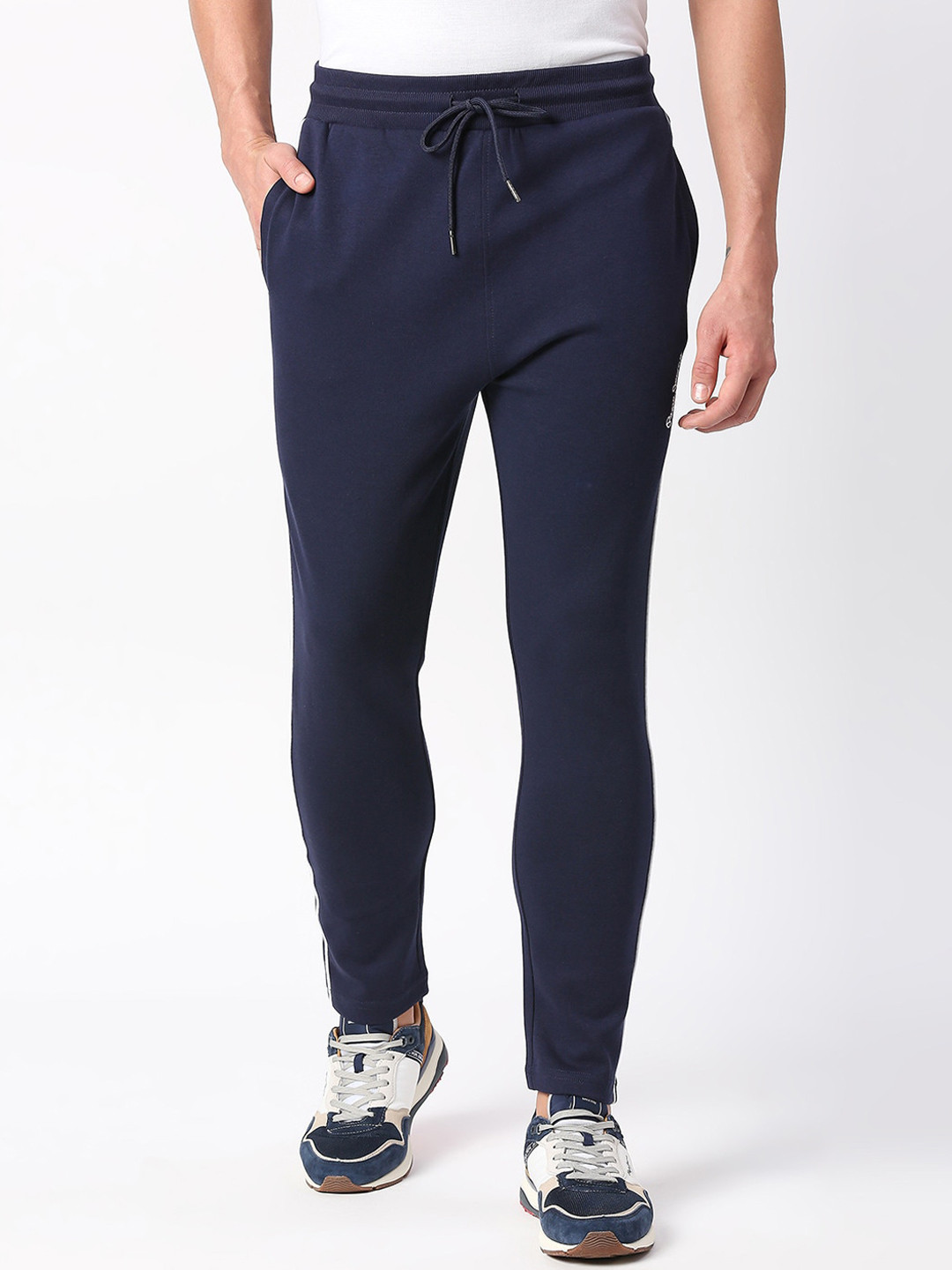 Pepe Jeans Men Slim Fit Cotton Track Pants